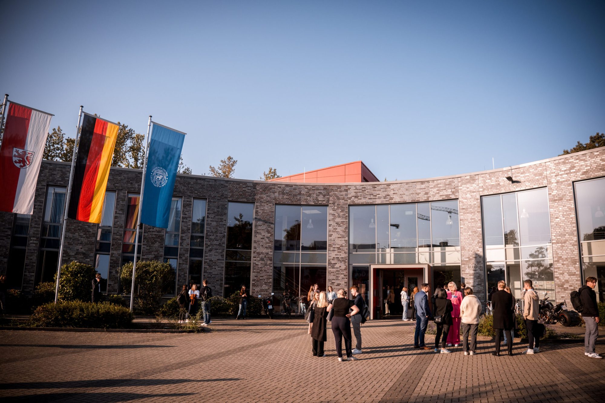 Der Campus am Abend