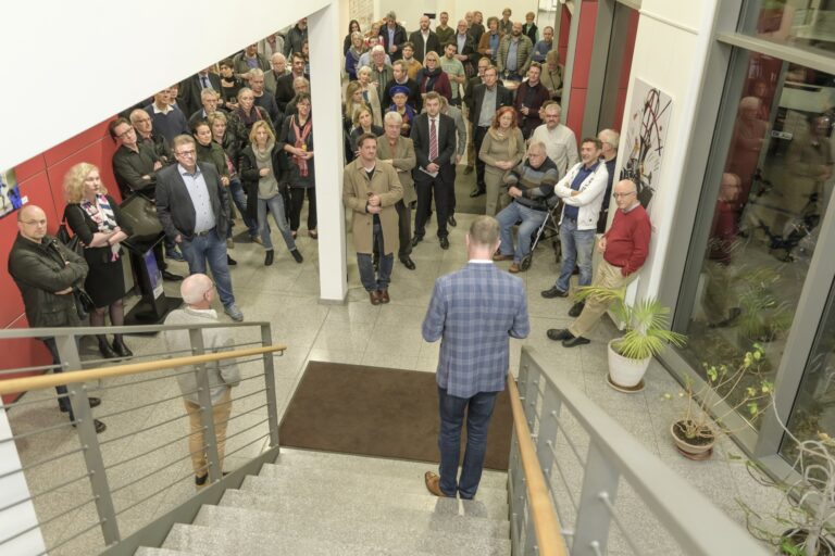 Ausstellungseröffnung im Treppenhaus